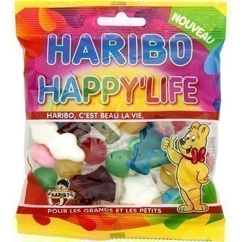 Bonbons assortis Happy'Life 120 g - Epicerie Sucre - Promocash LA FARLEDE