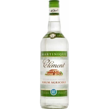 Rhum agricole blanc Martinique 100 cl - Alcools - Promocash Dunkerque