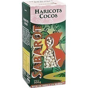 haricots coco blancs SABAROT - le paquet de 500g - Epicerie Sale - Promocash LANNION