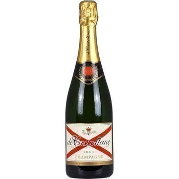 Champagne Brut De Castellane 12 75 cl - Vins - champagnes - Promocash Albi