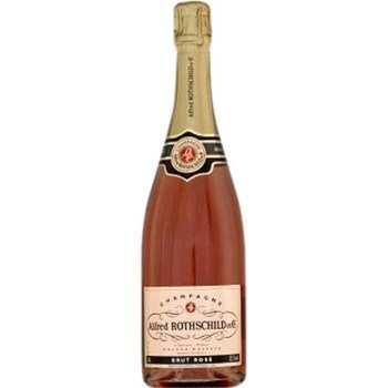 Champagne Ros ALFRED ROTHSCHILD - la bouteille de 75 cl - Vins - champagnes - Promocash Nancy