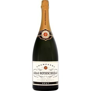 Champagne brut - Grande Rserve Alfred Rothschild 12,5 150 cl - Vins - champagnes - Promocash Prigueux