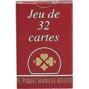 Jeu de Belote - la pice - Bazar - Promocash Saint Etienne