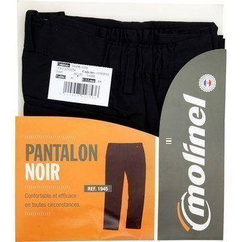 Pantalon cuisinier taille 44 noir - Bazar - Promocash Chartres
