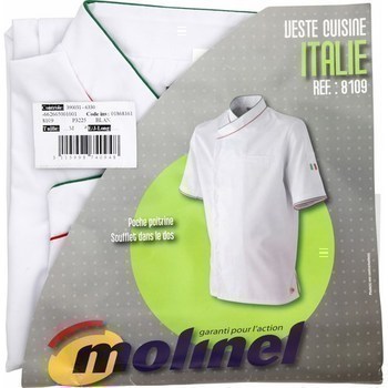 Veste pizzaiolo MC taille XS - Bazar - Promocash Roanne