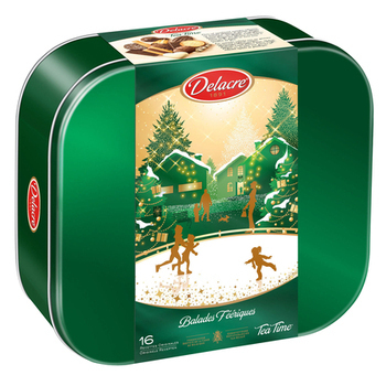 1KG DELACRE TEA TIME FESTIVE - Epicerie Sucre - Promocash Agen