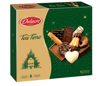 300G DELACRE TEA TIME - Epicerie Sucre - Promocash Vesoul