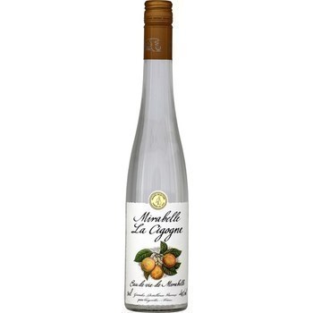 50cl edv mirabelle 40% cigogne - Alcools - Promocash Antony