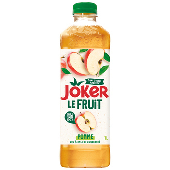 PET 1L JOKER LE FRUIT POMME - Brasserie - Promocash Douai