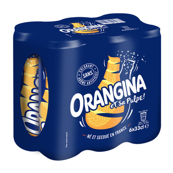 BTE 6X33CL ORANGINA SLIM - Brasserie - Promocash Rouen