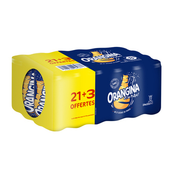 CAN 24X33CL ORANGINA 21+3 - Brasserie - Promocash Montauban