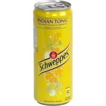 Soda Indian Tonic 33 cl - Brasserie - Promocash Chateauroux