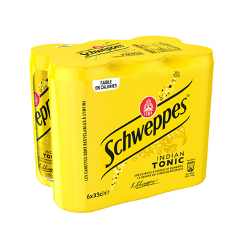 6X33CL SLIM INDIAN SCHWEPPES - Brasserie - Promocash Lyon Gerland