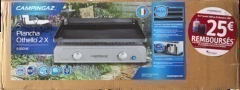 PLANCHA GAZ BF OTHELLO 2X TWIN - Bazar - Promocash Dijon