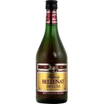 Brandy Bellenat de Luxe 70 cl - Alcools - Promocash Clermont Ferrand
