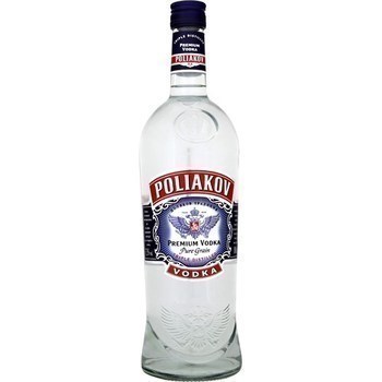 Vodka POLIAKOV 37,5 % V. - la bouteille de 1 litre. - Alcools - Promocash Aix en Provence