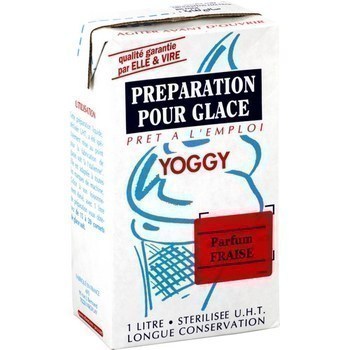 Prparation pour glace parfum fraise 1 l - Crmerie - Promocash Saint-Di