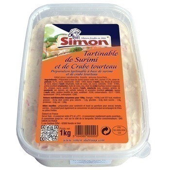 1kg salade de surimi et crabe - Charcuterie Traiteur - Promocash Bergerac