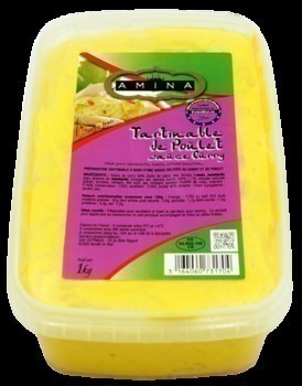 1KG TARTIN POULET CURRY HALAL - Charcuterie Traiteur - Promocash Forbach