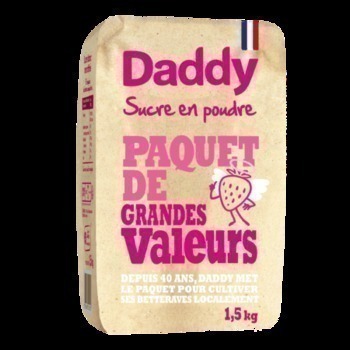 1.5 KG  POUDRE SACHET DADDY - Epicerie Sucre - Promocash Bordeaux