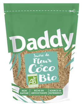 230G SUCRE FLEUR COCO BIO DADD - Epicerie Sucre - Promocash Angers