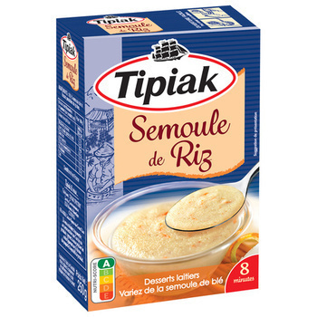 BT 250G SEMOULE RIZ TIPIAK - Epicerie Sale - Promocash Angouleme