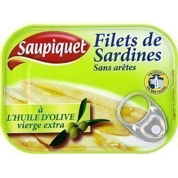 Filets de sardines  l'huile d'olive vierge sans artes - Epicerie Sale - Promocash Aix en Provence