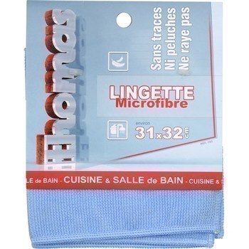 Lingette microfibre 31x32 cm - Bazar - Promocash Libourne