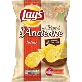 Chips  l'ancienne nature 45 g - Epicerie Sucre - Promocash Aix en Provence