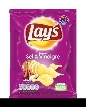 Chips saveur sel & vinaigre 45 g - Epicerie Sucre - Promocash LANNION