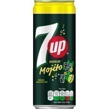 Soda saveur Mojito 33 cl - Brasserie - Promocash Pontarlier