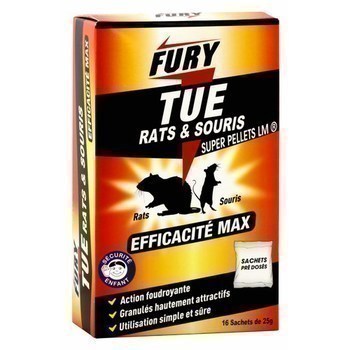 Tue rats & souris 16x25 g - Hygine droguerie parfumerie - Promocash Castres