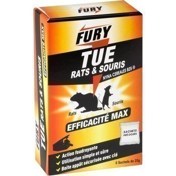 Tue rats & souris efficacit Max 6x25 g - Hygine droguerie parfumerie - Promocash PUGET SUR ARGENS