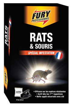 FURY RATS SOURIS SACHET 7X20G - Hygine droguerie parfumerie - Promocash Toulouse