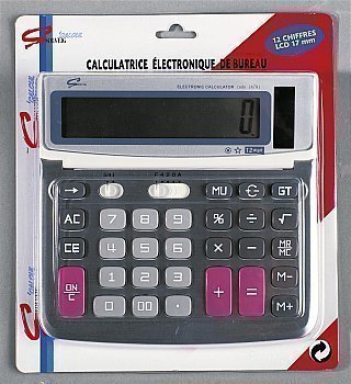 Calculatrice de bureau 12 chiffres - Bazar - Promocash Granville