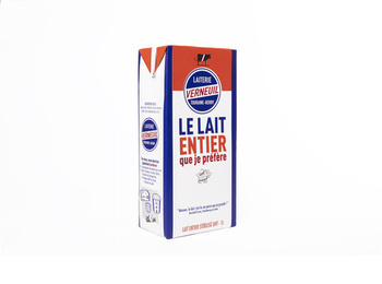 1L LAIT UHT ENTIER VERNEUIL - Crmerie - Promocash Vendome