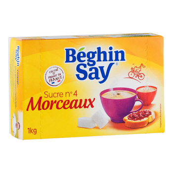 Sucre Morceaux N4 BEGHIN SAY - la bote de 1 kg - Epicerie Sucre - Promocash RENNES