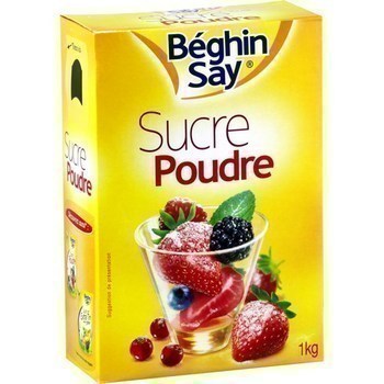 Sucre en poudre 1 kg - Epicerie Sucre - Promocash Saumur