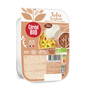 400G TOFU SOYEUX CUIS.BIO CBF - Charcuterie Traiteur - Promocash Aix en Provence