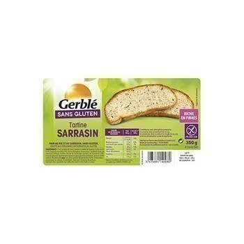 Tartines au sarrasin sans lactose 350 g - Epicerie Sale - Promocash Pontarlier