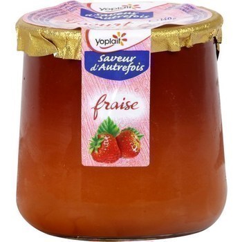 Yaourt sur lit de fraise 140 g - Crmerie - Promocash Bthune