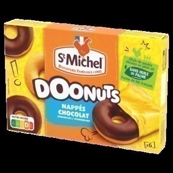 180G DOONUTS NAPPES AU CHOCO. - Epicerie Sucre - Promocash Le Mans