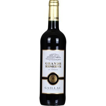 Gaillac Grande Rserve de Labastide 12 75 cl - Vins - champagnes - Promocash ALENCON