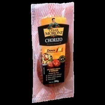 200G CHORIZO DOUX C.MORONI - Charcuterie Traiteur - Promocash Chatellerault