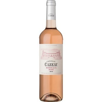 Bordeaux ros AOC Chteau Cazeaux 12,5 75 cl - Vins - champagnes - Promocash Chateauroux