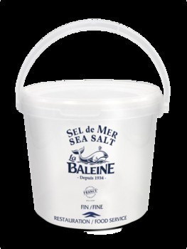 Sel Fin LA BALEINE - le seau de 5 kg - Epicerie Sale - Promocash Clermont Ferrand