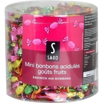 Mini bonbons aciduls gots fruits 1,4 kg - Epicerie Sucre - Promocash Barr