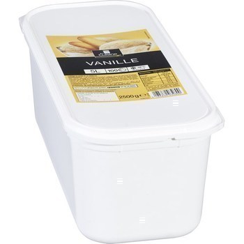 Crme glace vanille 2500 g - Surgels - Promocash Chateauroux