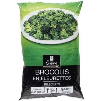 Brocolis en fleurettes prcuits 2,5 kg - Surgels - Promocash Aix en Provence