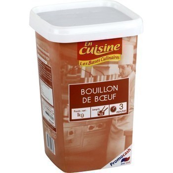 Bouillon de boeuf 1 kg - Epicerie Sale - Promocash LA TESTE DE BUCH
